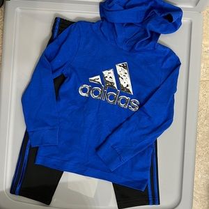 Adidas pant and shirt set